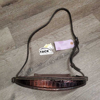 Rsd Padded Wide Crank Noseband, leopard print *vgc, mnr dusty, creases, mnr tight keeper