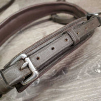 Rsd Padded Wide Crank Noseband, leopard print *vgc, mnr dusty, creases, mnr tight keeper