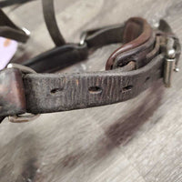 Rsd Padded Crank Noseband ONLY *gc, clean, creases, xholes, rubs, residue, edge scrapes
