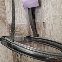 Rsd/FS Padded Noseband ONLY *gc, NO Flash, dirty, rubs, xholes, threads, dry, stiff, loose keeper