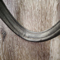 Rsd/Padded Soft Bridle, Bling Browband *gc, clean, rubs, creases, faded spots, scraped edges, mismatched?