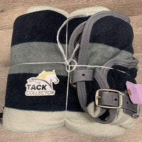 Newmarket Fleece Cooler, tail *vgc, mnr hair, dirt, threads