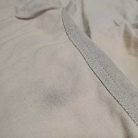 Hvy Euro Seat Breeches *gc, discolored spots, seam puckers, dingy, rubs, pills, older, stained seat & legs