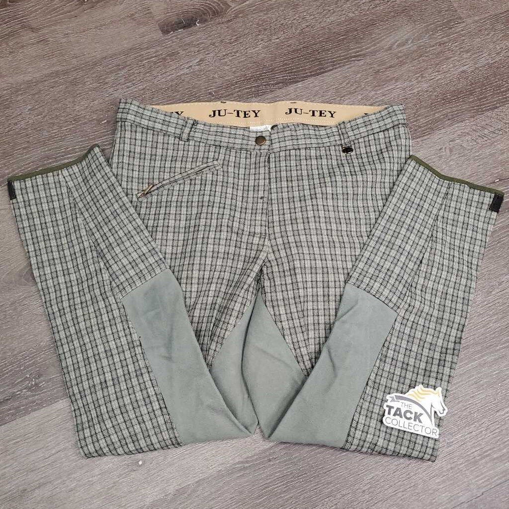 Hvy Full Seat Breeches *vgc, older, seat rubs & pills