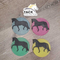 4 Soft Rubber?Silicone Horse Coasters *vgc, mnr film