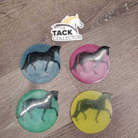 4 Soft Rubber?Silicone Horse Coasters *vgc, mnr film