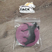 4 Soft Rubber?Silicone Horse Coasters *vgc, mnr film