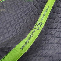 Quilt Jumper Saddle Pad, 2x Piping, 'R' embroidered *new tags, hairy, small hole
