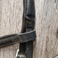 Rsd Leather Bridle, Padded Crown, B5uckles *xc, NO Flash, clean, stiff, dry, mnr creases
