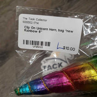 Clip On Unicorn Horn, bag *new
