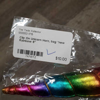 Clip On Unicorn Horn, bag *new
