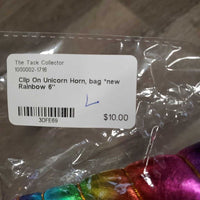 Clip On Unicorn Horn, bag *new
