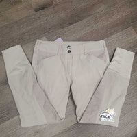 Euro Seat Breeches *gc/fair, stains, pucker/stretches, seam puckers, rubs, pills, mnr seam stitching, discolored
