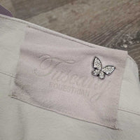 Euro Seat Breeches *gc/fair, stains, pucker/stretches, seam puckers, rubs, pills, mnr seam stitching, discolored
