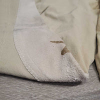 Euro Seat Breeches *fair, stains, pills, rubs, v.stretched & puckered, discolored seat & legs

