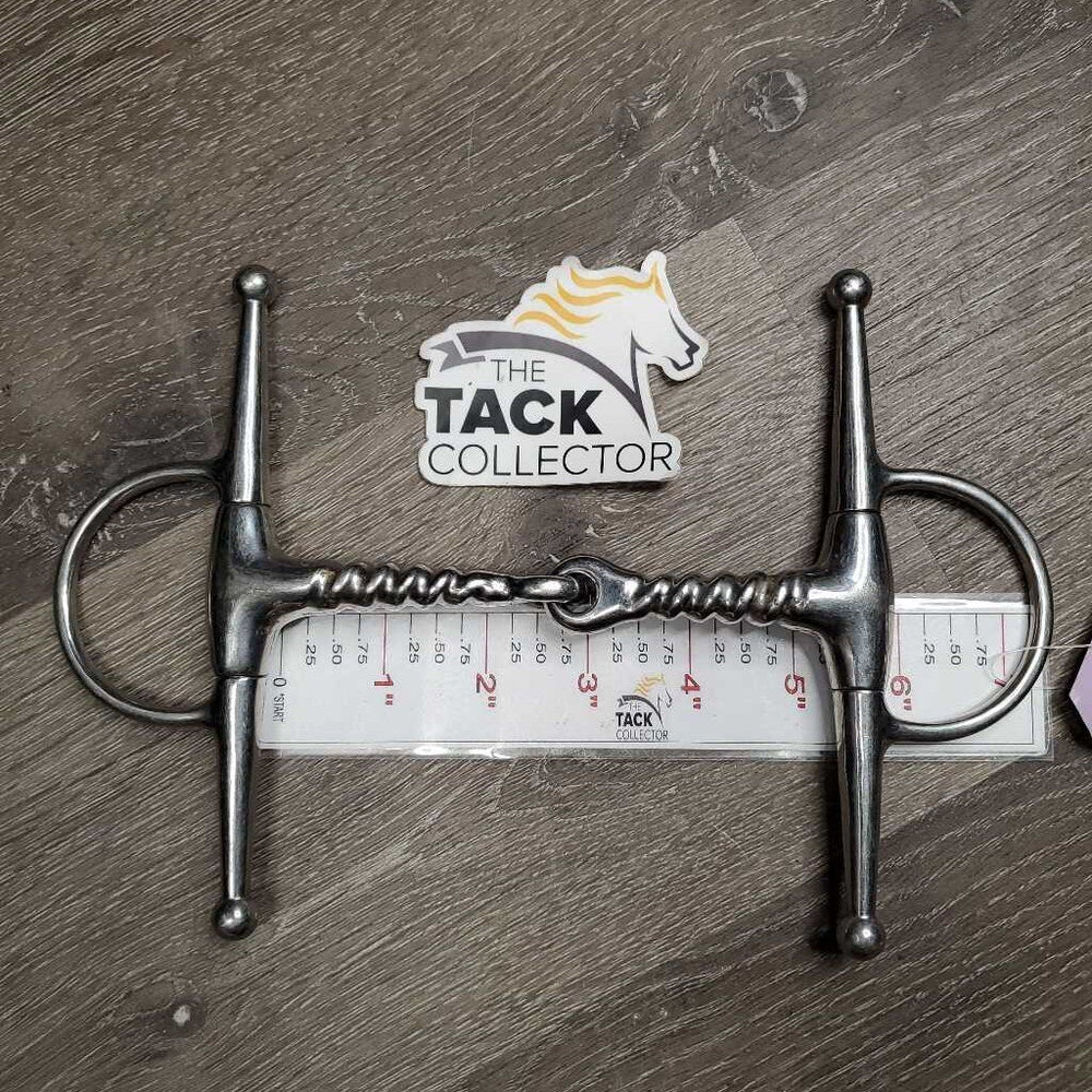 Full Cheek Corkscrew Twist Snaffle Bit *vgc, mnr scuffs & dirt?residue