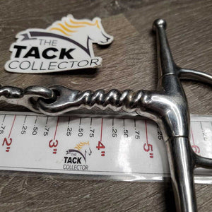 Full Cheek Corkscrew Twist Snaffle Bit *vgc, mnr scuffs & dirt?residue