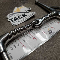 Full Cheek Corkscrew Twist Snaffle Bit *vgc, mnr scuffs & dirt?residue
