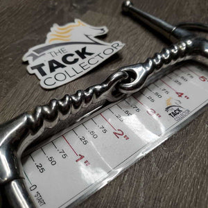 Full Cheek Corkscrew Twist Snaffle Bit *vgc, mnr scuffs & dirt?residue