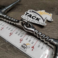 Full Cheek Corkscrew Twist Snaffle Bit *vgc, mnr scuffs & dirt?residue
