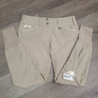 Hvy Euro Seat Breeches *fair, pocket rubs & frays, rubs, pills, v.stretched seat & seams
