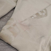 Hvy Euro Seat Breeches *fair, pocket rubs & frays, rubs, pills, v.stretched seat & seams
