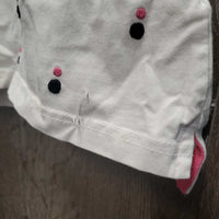 Polo Shirt, 1/4 button *gc, pit stains, older