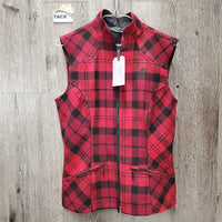 Light Wool Vest, Bit Back, tags *new, mnr hair, older
