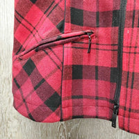 Light Wool Vest, Bit Back, tags *new, mnr hair, older
