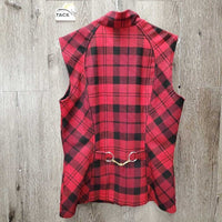 Light Wool Vest, Bit Back, tags *new, mnr hair, older
