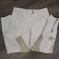 Euro Seat Breeches *vgc, mnr discolored seat, v.pilly knees, seam puckers
