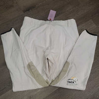 Euro Seat Breeches *vgc, mnr discolored seat, v.pilly knees, seam puckers

