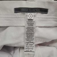 Euro Seat Breeches *vgc, mnr discolored seat, v.pilly knees, seam puckers