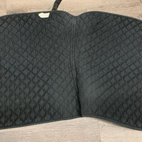 Quilt Jumper Saddle Pad *fair/gc, holey edges, faded, puckers, mnr dirt, pills, hair
