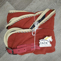 Fleece Cooler, 0 legs, tail *vgc, mnr dirt, pilly, clumpy, marker, hairy velcro
