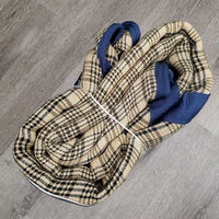 Hvy Cotton Stable Sheet, 0 legs/tail *vgc, rubs, mnr puckers, undone stitch