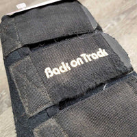 Closed Boots, velcro *fair, clean, hairy, v.snagged, pilly, rough & clumpy lining, hole, torn velcro, thin edges
