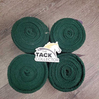 4 Thick Fleece Polos *gc, clean, hairy, v.clumpy
