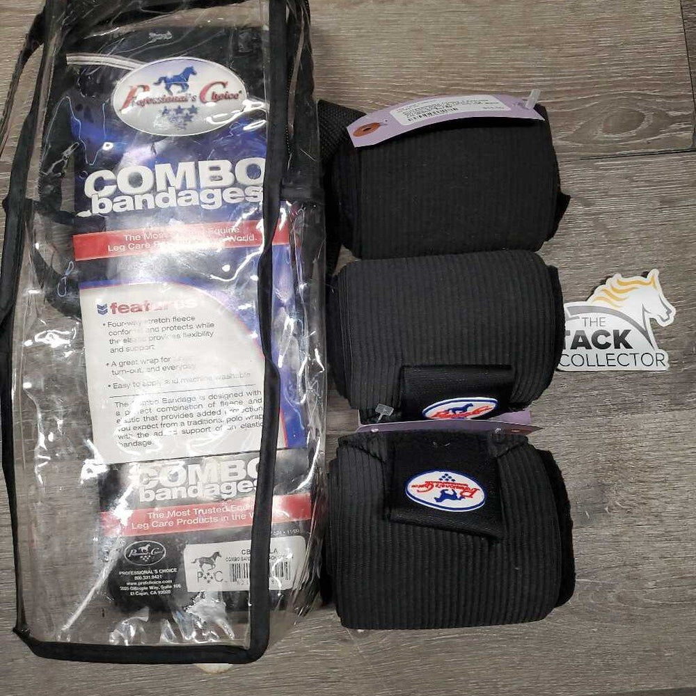 3 Exercise Stretchy Nylon & Fleece Leg Wraps, bag *vgc/xc, mnr hair