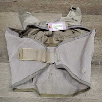 Hvy Mesh Fly Mask, ears *fair, lg holes, dirty, stains, curled & frayed edges, marker
