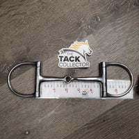 Thin Small D Ring Snaffle Bit *vgc/gc, clean, residue, stains, scuffs, scratches
