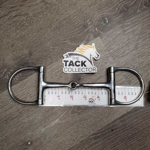 Thin Small D Ring Snaffle Bit *vgc/gc, clean, residue, stains, scuffs, scratches