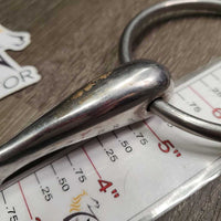 Thick Hollow Mouth Loose Ring Bit *gc, dirt, residue, stains, scratches