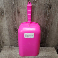 Plastic Feed Scoop *gc, clean, scratches, residue, stains, scrapes
