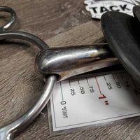 Thick Heavy 3 Ring Elevator Bit, 2 rubber guards *gc, clean, stains, scratches