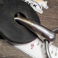 Thick Heavy 3 Ring Elevator Bit, 2 rubber guards *gc, clean, stains, scratches