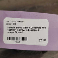 Double Sided Gellee Grooming Mitt *gc/fair, v.dirty, v.discolored, stains