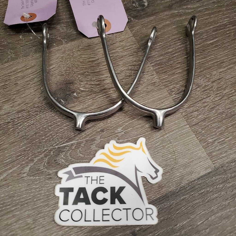 Pr Hvy Nubby POW Spurs *vgc, clean, widened, rubs, scratches, residue