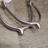 Pr Hvy Nubby POW Spurs *vgc, clean, widened, rubs, scratches, residue
