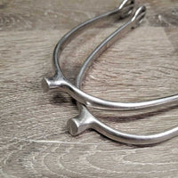 Pr Hvy Nubby POW Spurs *vgc, clean, widened, rubs, scratches, residue
